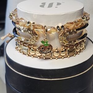 Bomb Party - Shimmer And Shiver (Gold Bracelets)